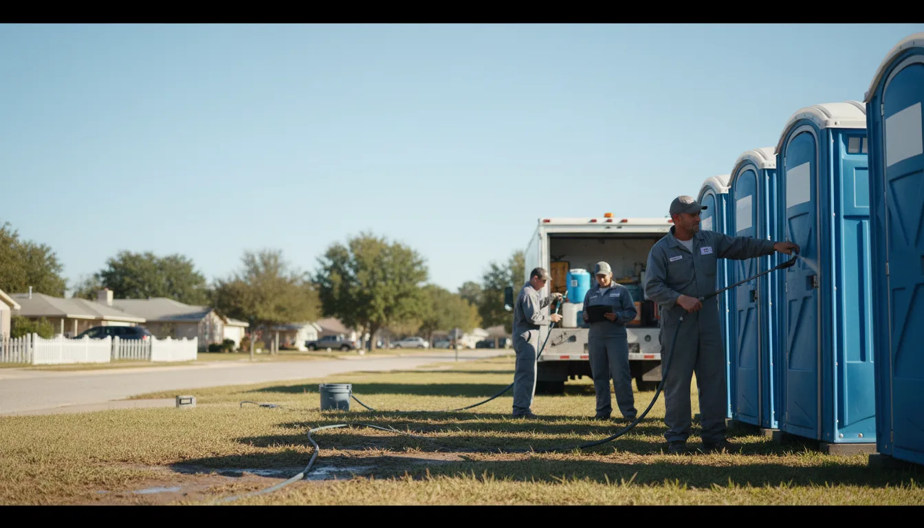 Long-Term Portable Toilet Rental in Hampton, SC near me